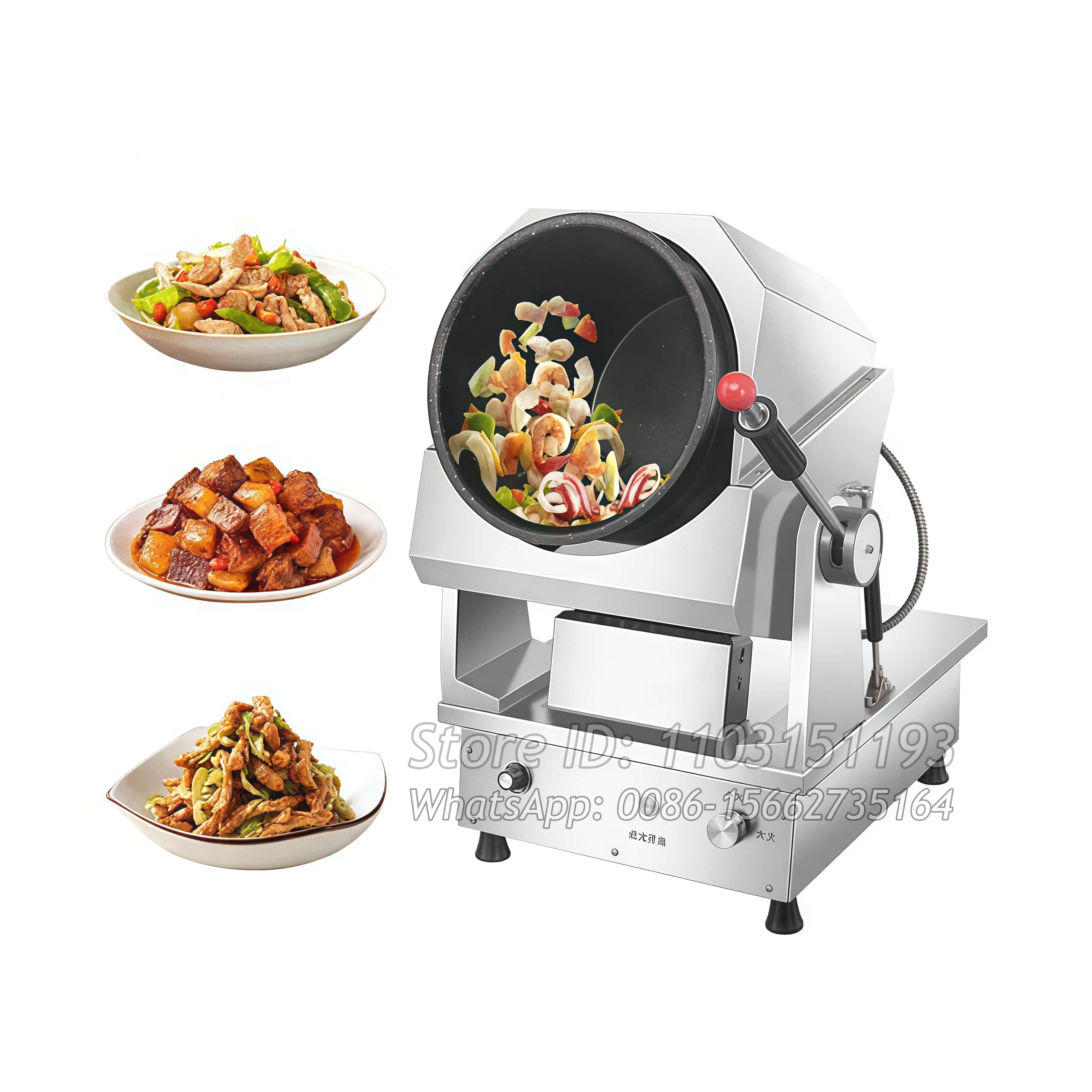 Kitchen Robot Baking - Factory Automatic Stir Fried Rice Rotating