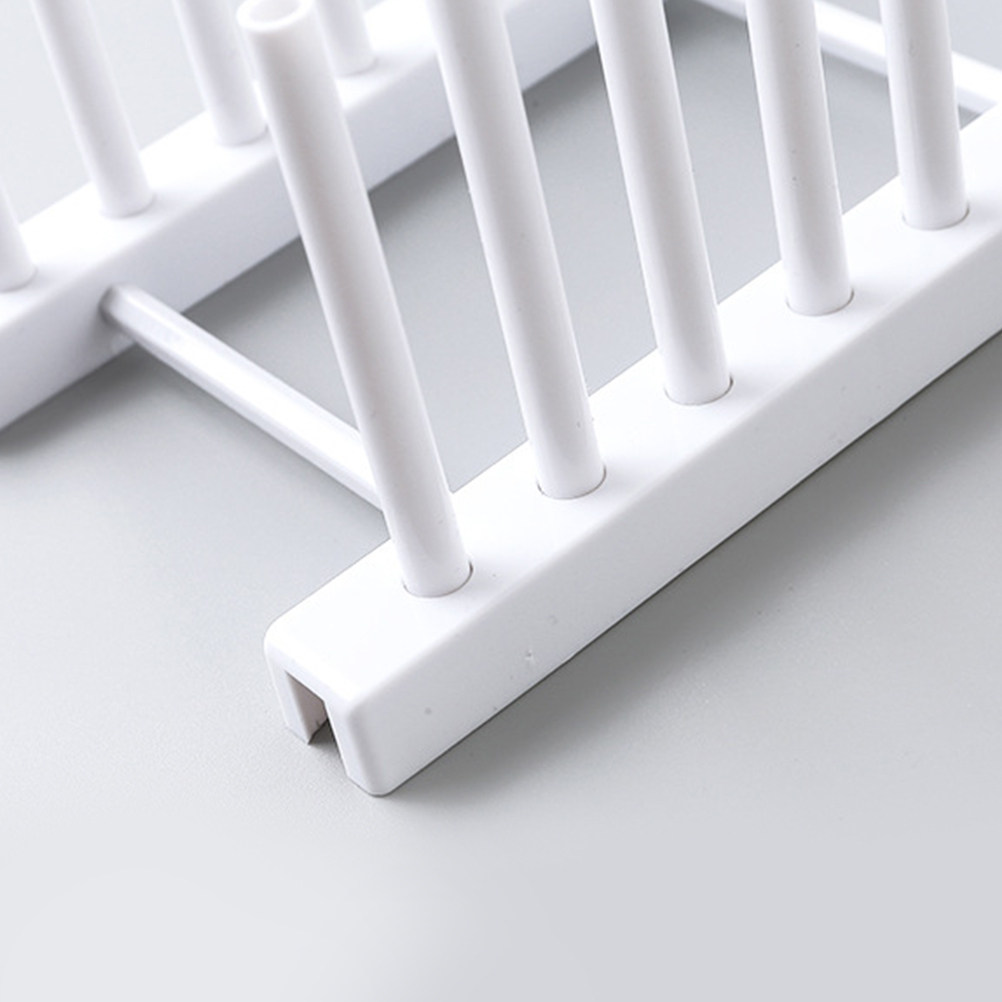Kitchen Baking Cupboard - Plastic Dish Rack Kitchen Storage Organizer
