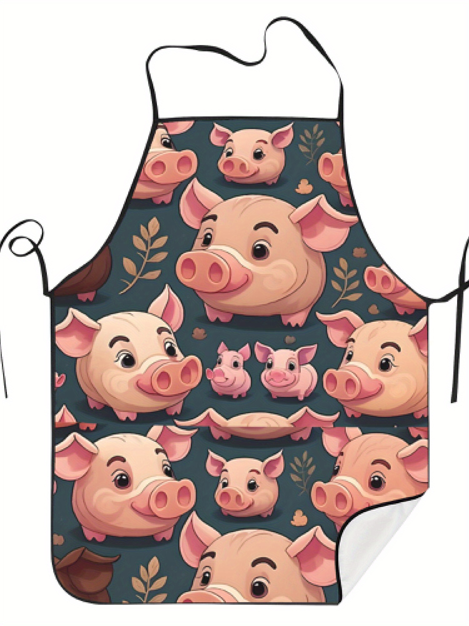Kitchen Baking Ideas - 1 Piece Retro Pink Pig Design