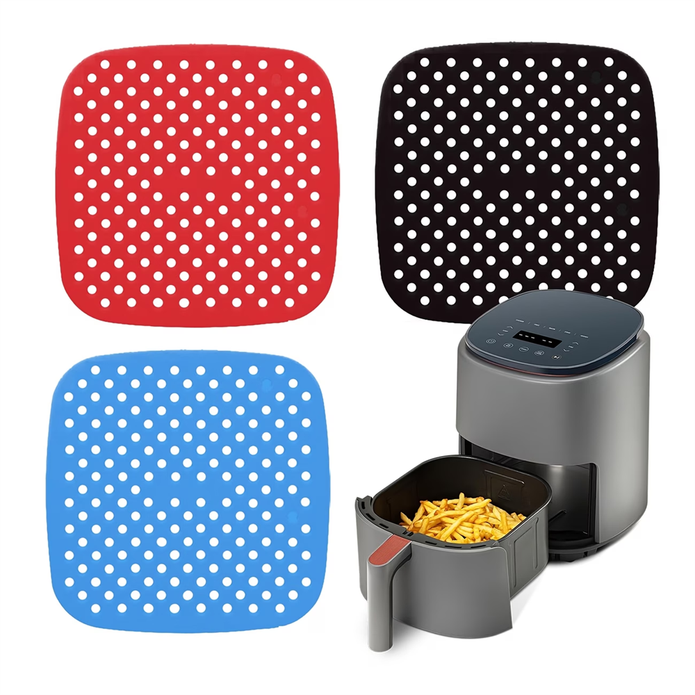 Reusable Air Fryer Pad, Silico - đánh giá và giá Kitchen Baking Mat