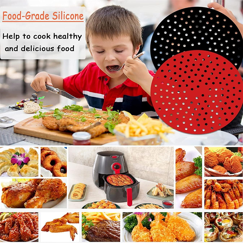 Reusable Air Fryer Pad, Silico - đánh giá và giá Kitchen Baking Mat