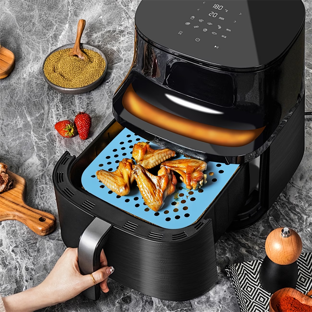 Reusable Air Fryer Pad, Silico - đánh giá và giá Kitchen Baking Mat