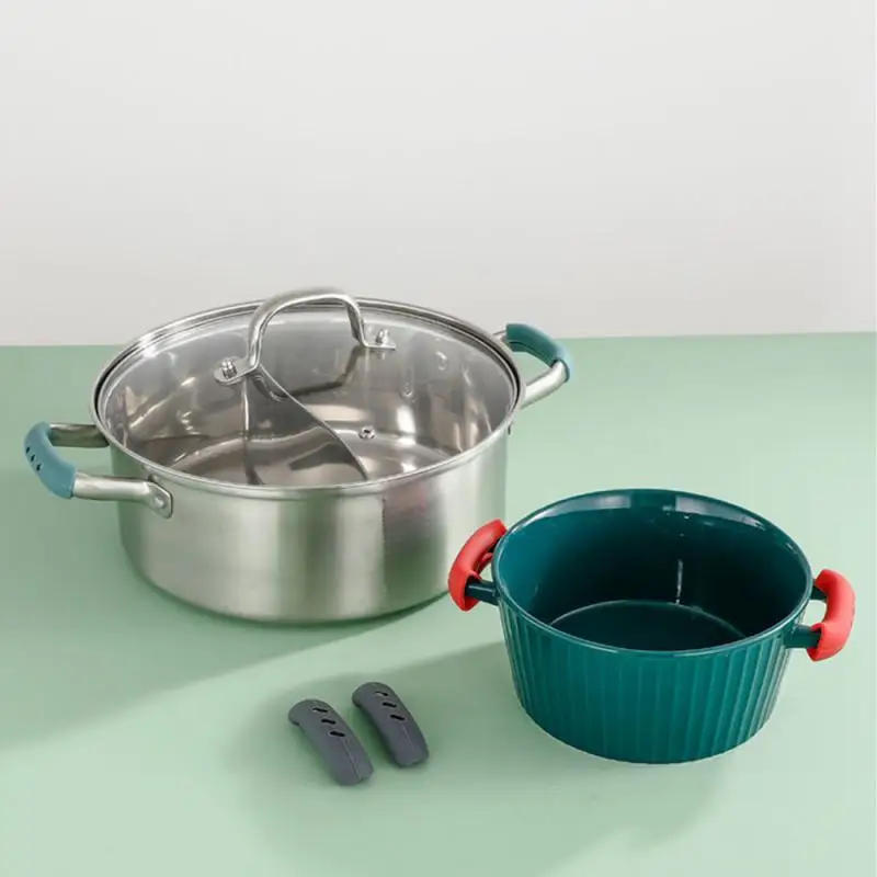 2/8Pcs Silicone Pan Handle Cov - đánh giá và giá Kitchen Baking Pan Organizer