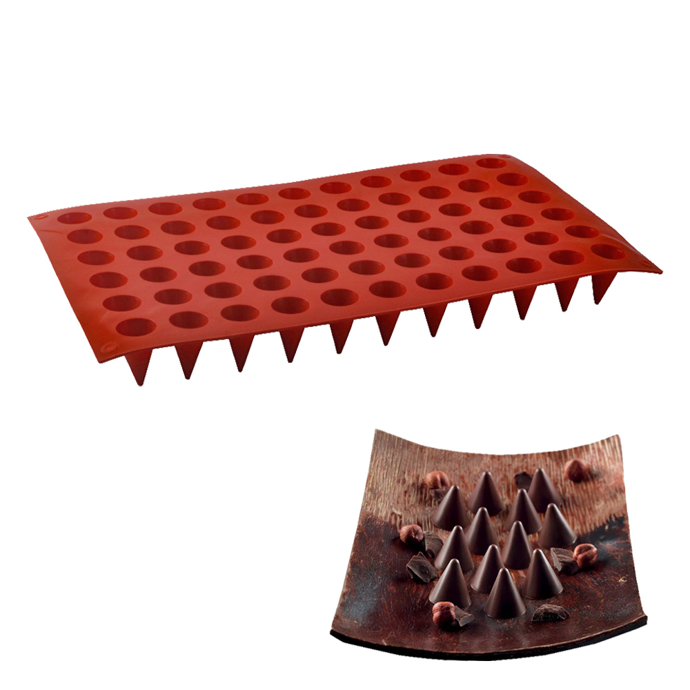 66-Cells Cone Chocolate Baking - đánh giá và giá Kitchen And Baking Tools