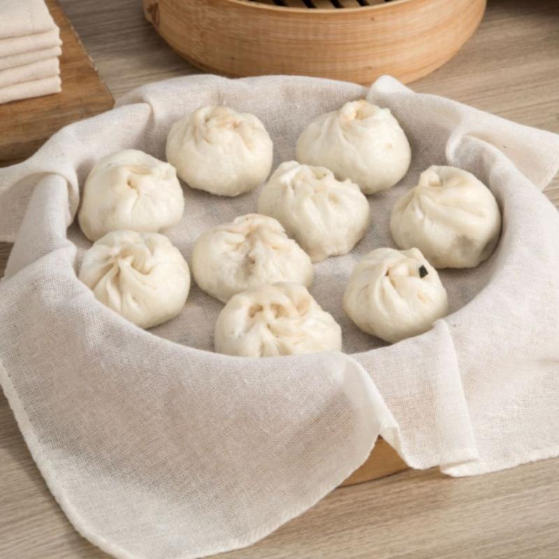 3Pcs Pure Round Cotton Steamer - đánh giá và giá Kitchen Baking Mat