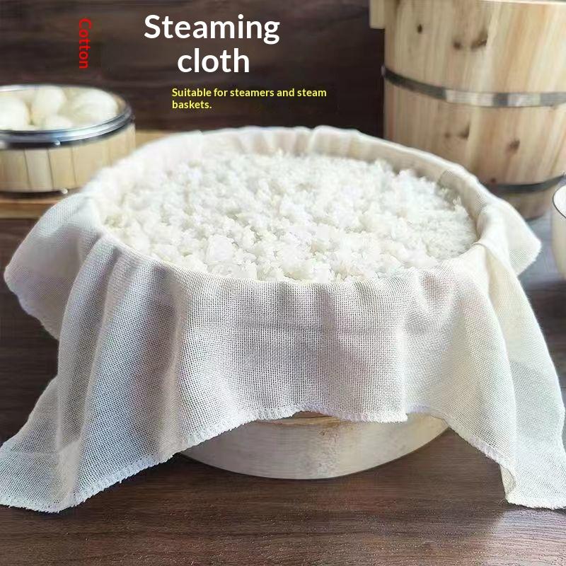 3Pcs Pure Round Cotton Steamer - đánh giá và giá Kitchen Baking Mat