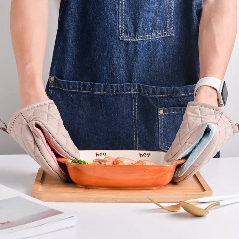 1pc Kitchen Anti scald Oven Gl - đánh giá và giá Kitchen Baking Gloves