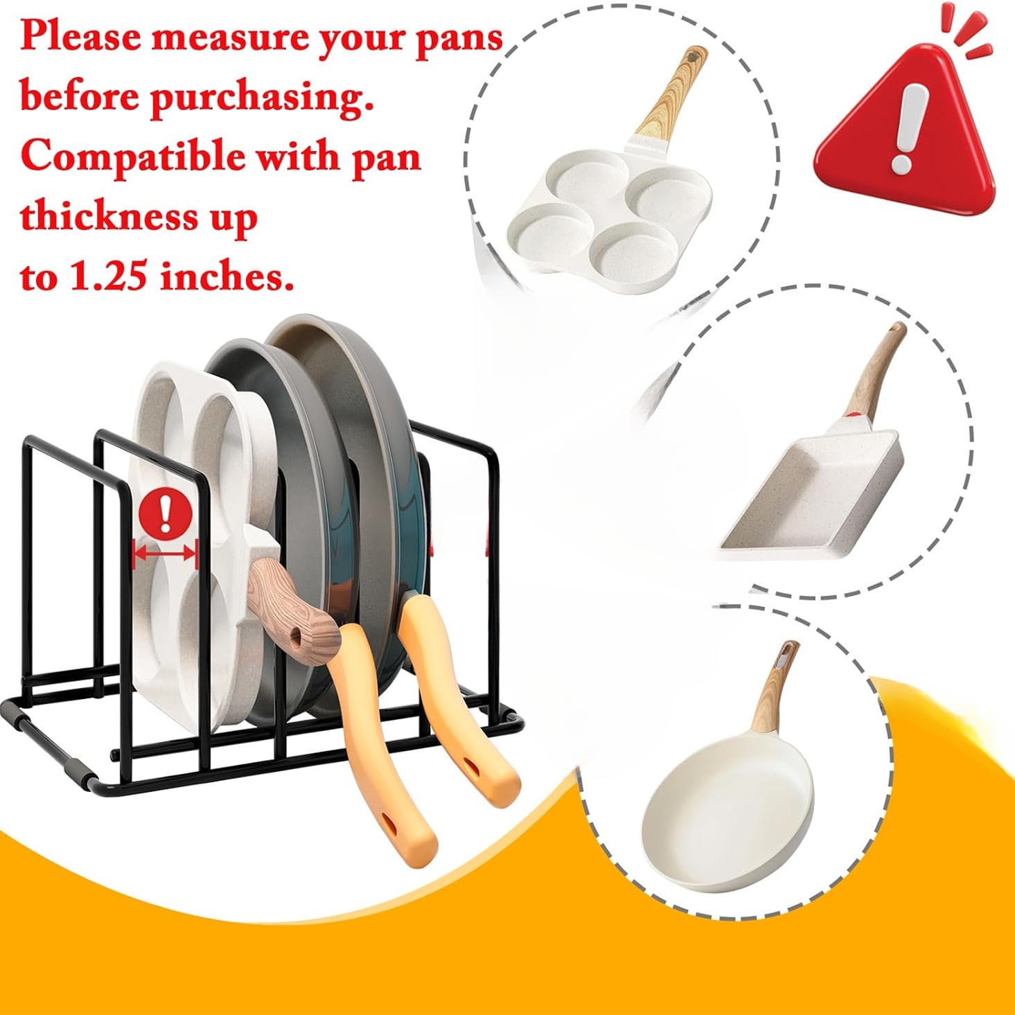 Steel Kitchen Cabinet Organize - đánh giá và giá Kitchen Baking Pan Organizer