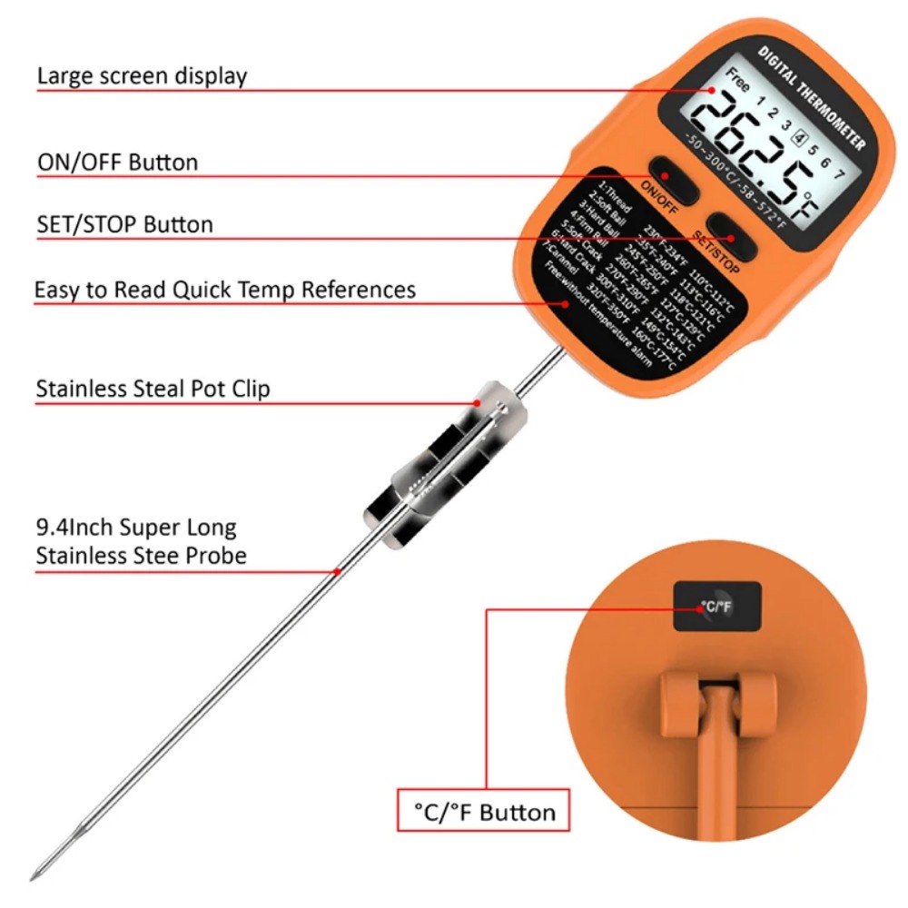 Instant Read Digital Kitchen F - đánh giá và giá Kitchen And Baking Tools