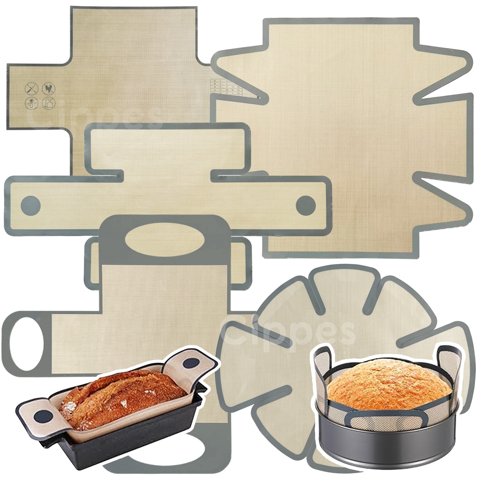 Silicone Bread Loaf Pan Liners - đánh giá và giá Kitchen Baking Mat