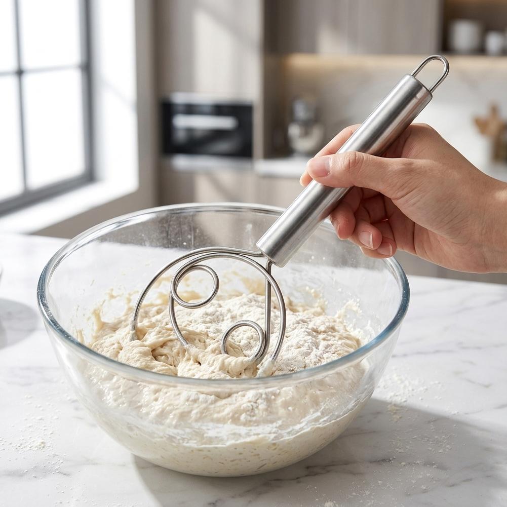Dough Whisk Bread Mixer Stainl - đánh giá và giá Bread Baking Kitchen Utensils