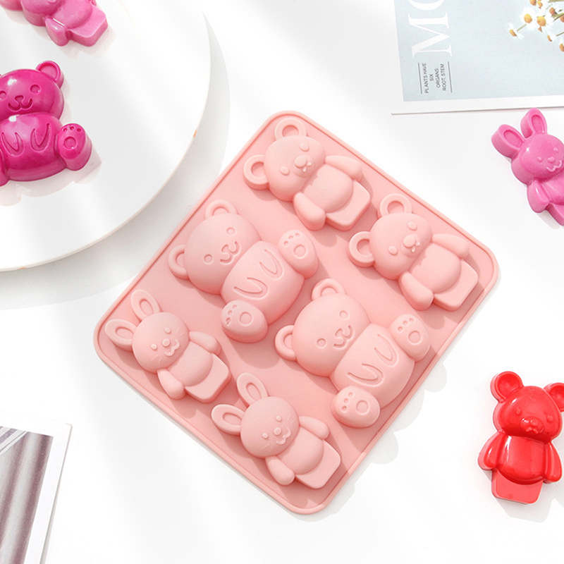 Silicone Mold Cute Cartoon Ani - đánh giá và giá Baking Kitchen Kids