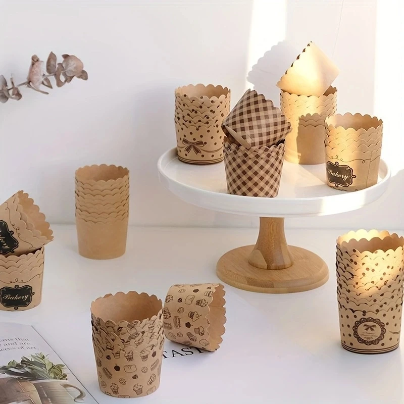 50Pcs Small Heat Resistant Kra - đánh giá và giá Kitchen Krafts Baking Supplies