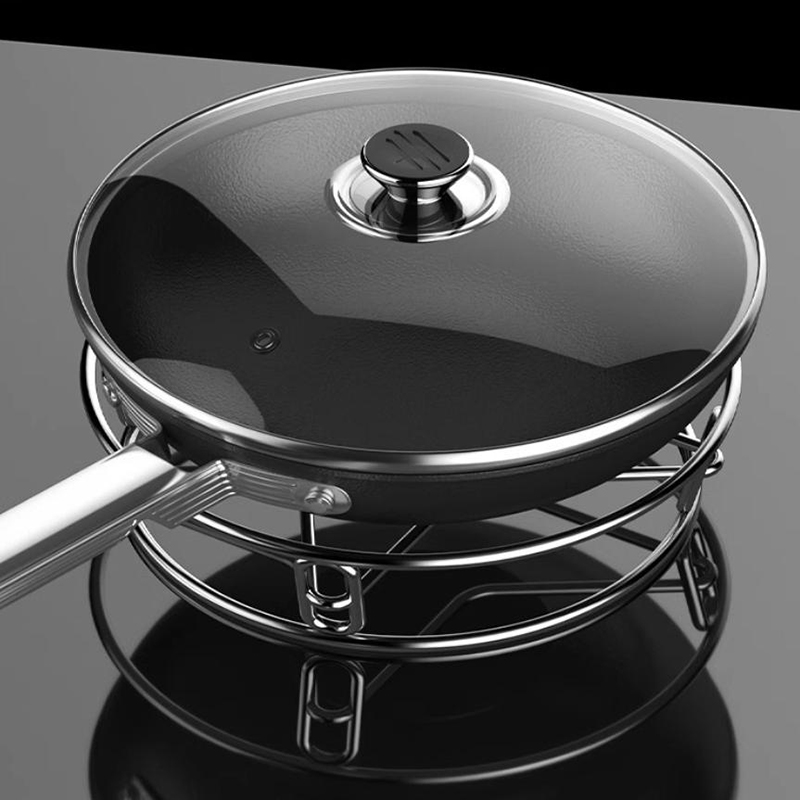Round Pot Holde Multi-function - đánh giá và giá Kitchen Baking Pan Organizer