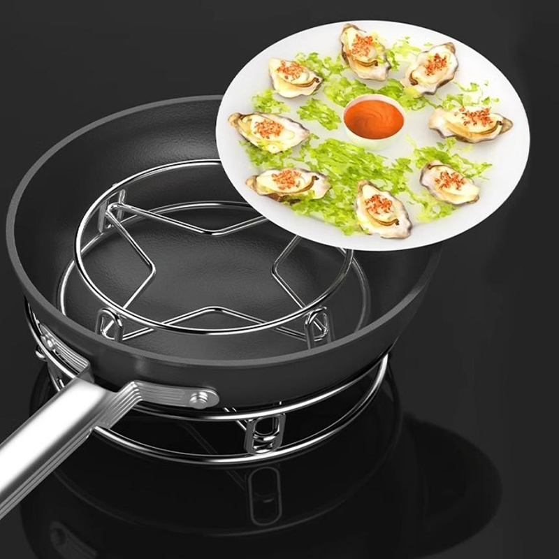 Round Pot Holde Multi-function - đánh giá và giá Kitchen Baking Pan Organizer