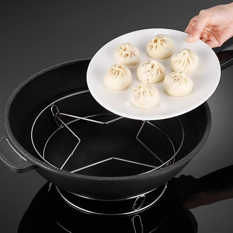 Round Pot Holde Multi-function - đánh giá và giá Kitchen Baking Pan Organizer