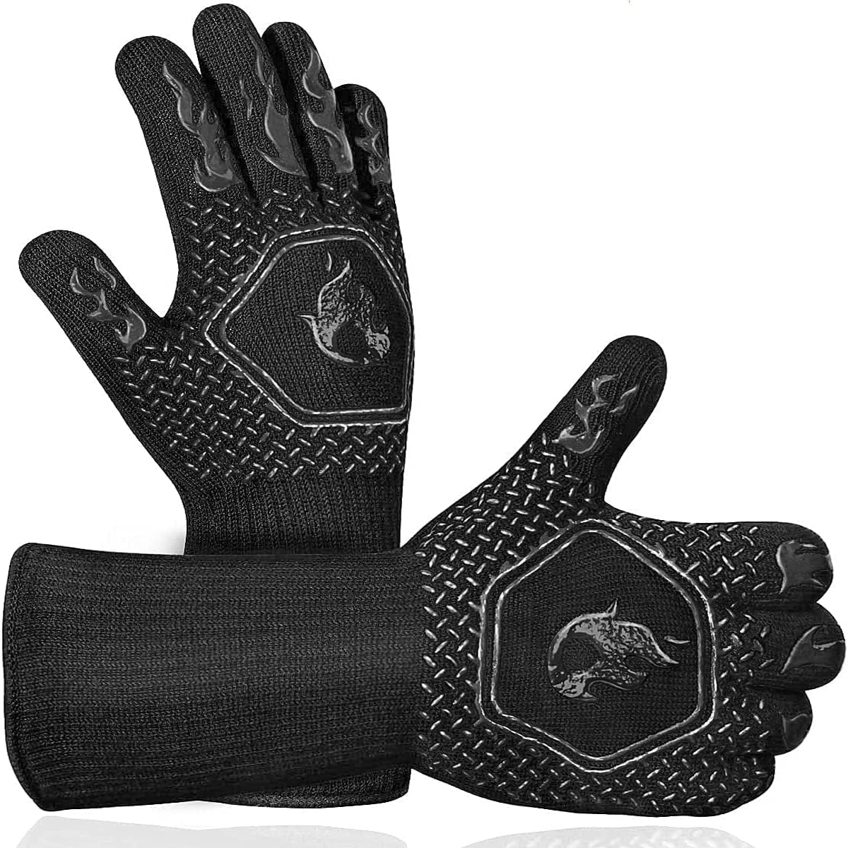 BBQ Grill Gloves High Temp Res - đánh giá và giá Kitchen Baking Gloves