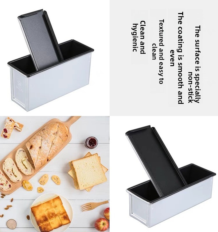 Non-Stick Rectangular Toast Mo - đánh giá và giá Bread Baking Kitchen Utensils