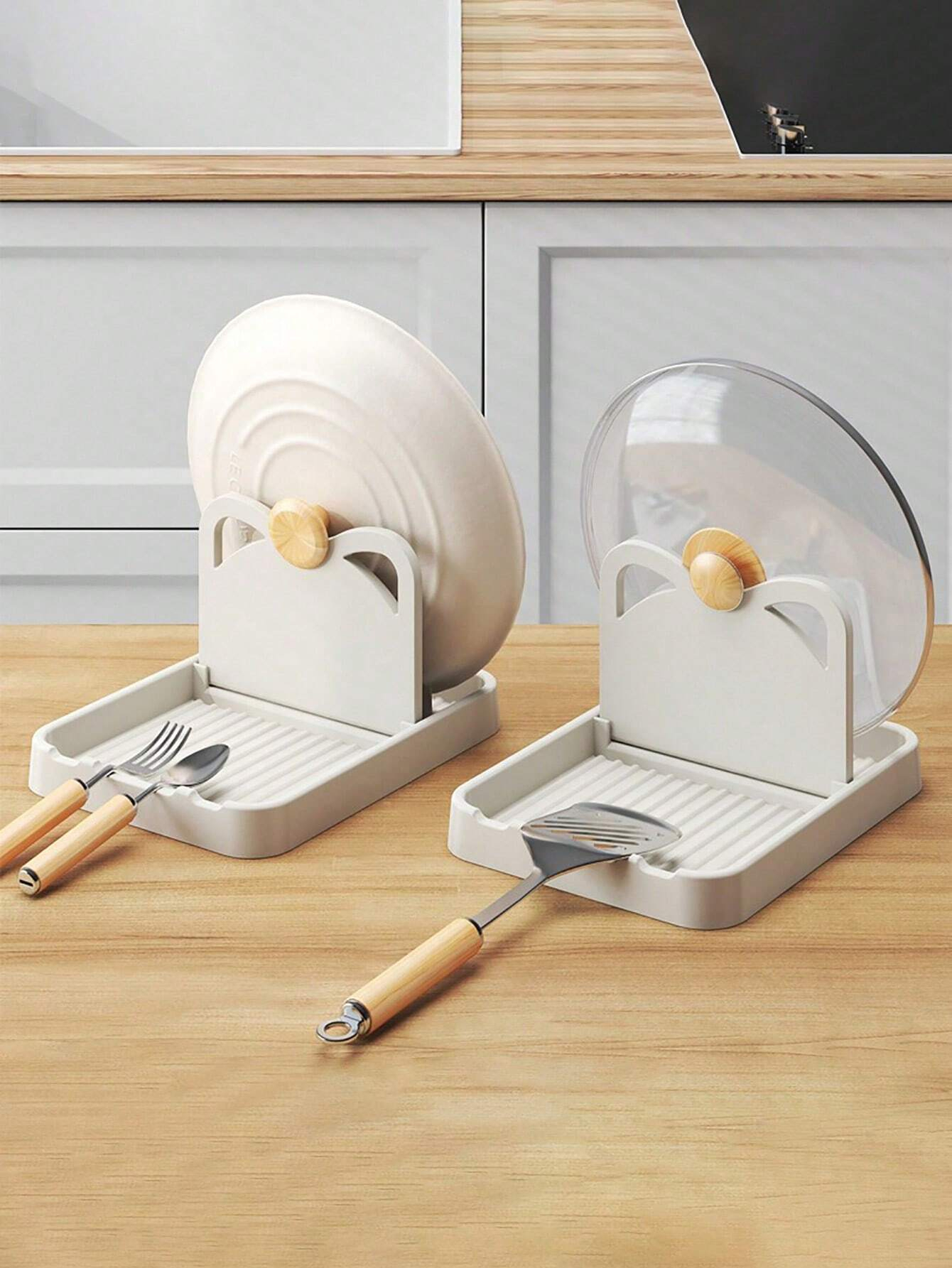 1/2pcs Multifunctional Pan Pot - đánh giá và giá Kitchen Baking Pan Organizer