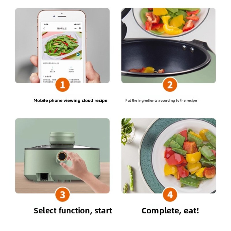 Multifunctional Cooking Machin - đánh giá và giá Kitchen Robot Baking