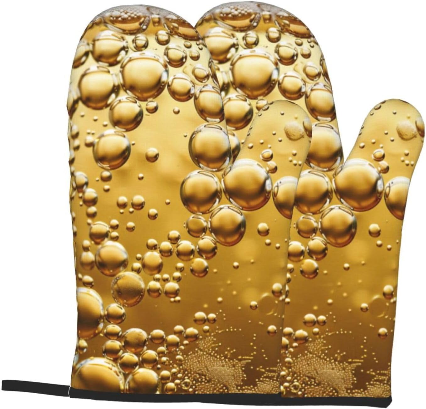 Beer Bubble Printed Oven Mitts - đánh giá và giá Kitchen Baking Ideas