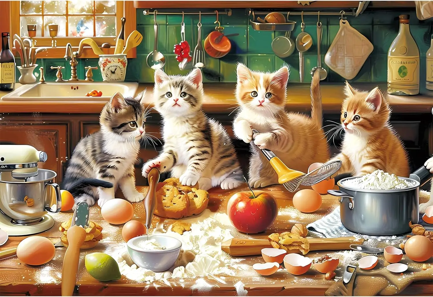 Cute Kittens Baking Kitchen Ji - đánh giá và giá Baking Kitchen Kids