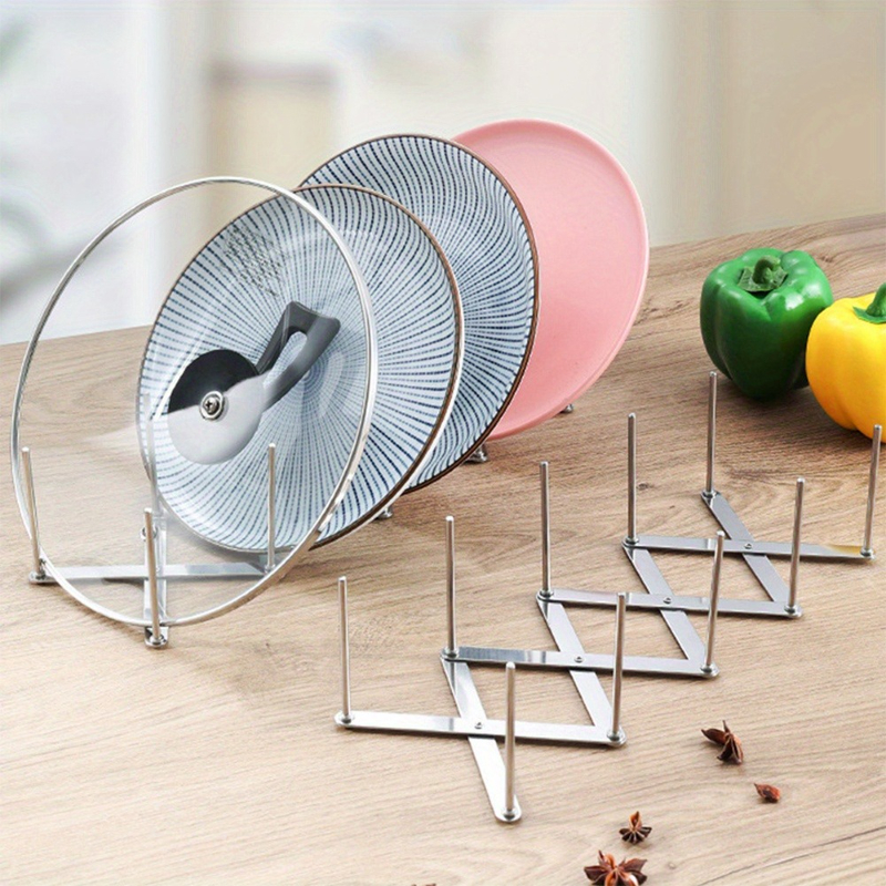 Pot Lid Rack Pan Lid Organizer - đánh giá và giá Kitchen Baking Pan Organizer