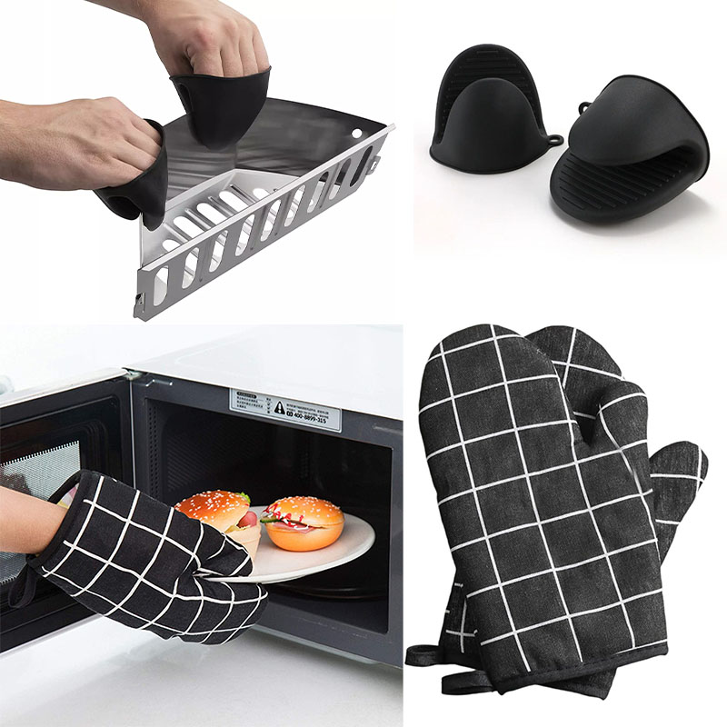 Silicone Heat Resistant Pinch  - đánh giá và giá Kitchen Baking Gloves