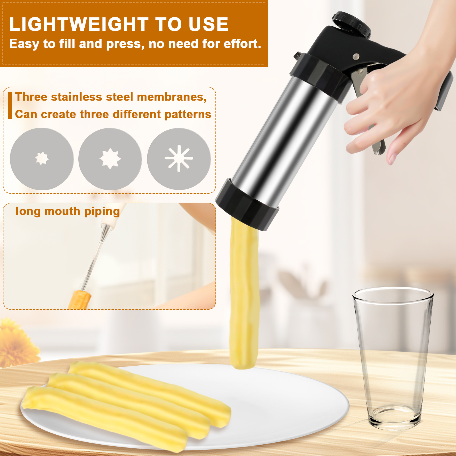 Churrera Churro Maker Machine  - đánh giá và giá Kitchen Baking Decor