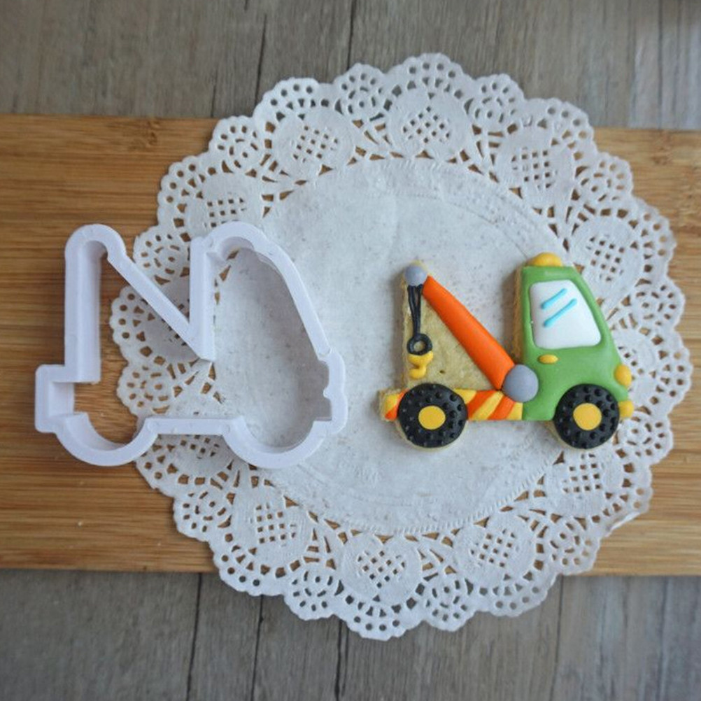 8Pcs Car Transport Design Plas - đánh giá và giá Kitchen Baking Decor