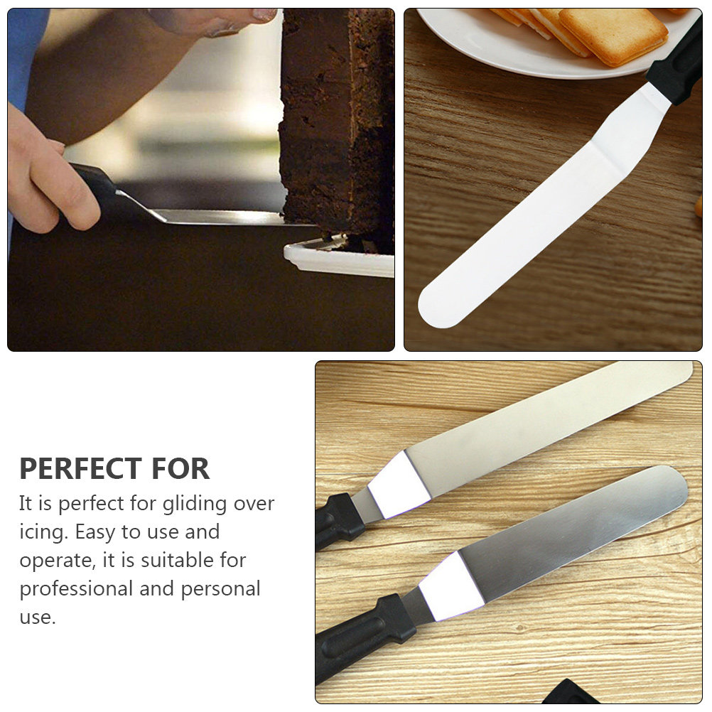 4Pcs Icing Spatula Set Plastic - đánh giá và giá Kitchen Baking Decor