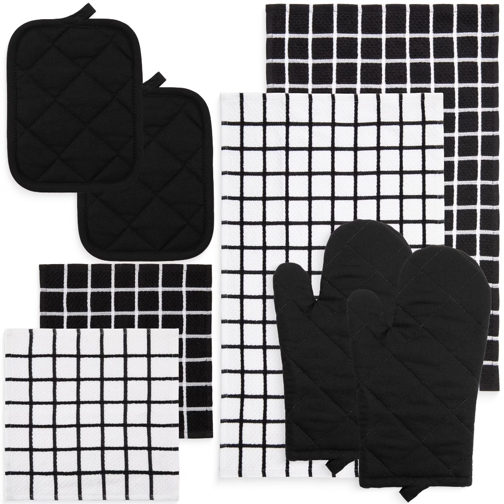 High Absorbency Cotton Kitchen - đánh giá và giá Kitchen Baking Gloves