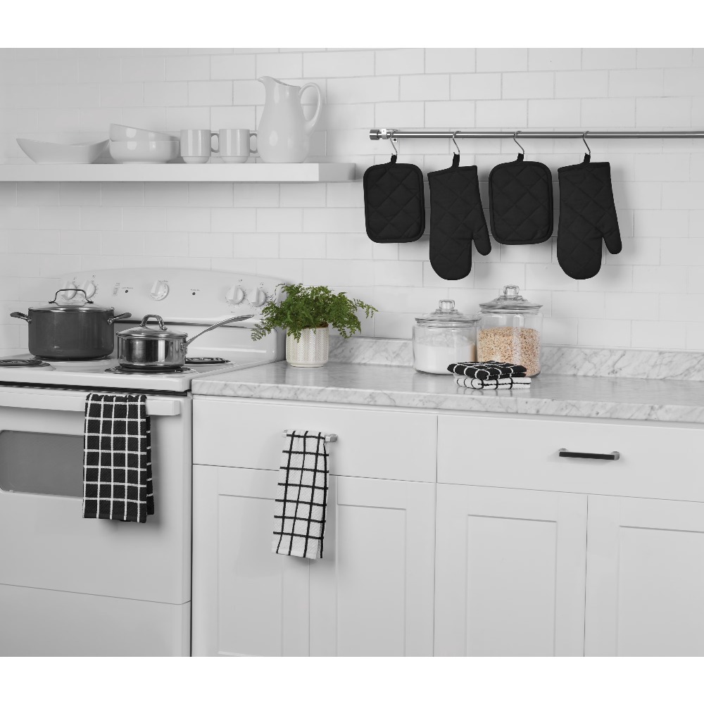 High Absorbency Cotton Kitchen - đánh giá và giá Kitchen Baking Gloves