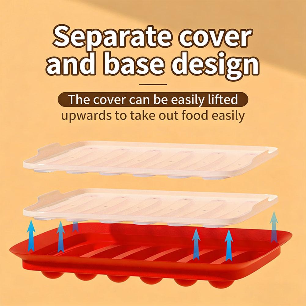 6-Cavity Silicone Sausage Make - đánh giá và giá Baking Kitchen Kids
