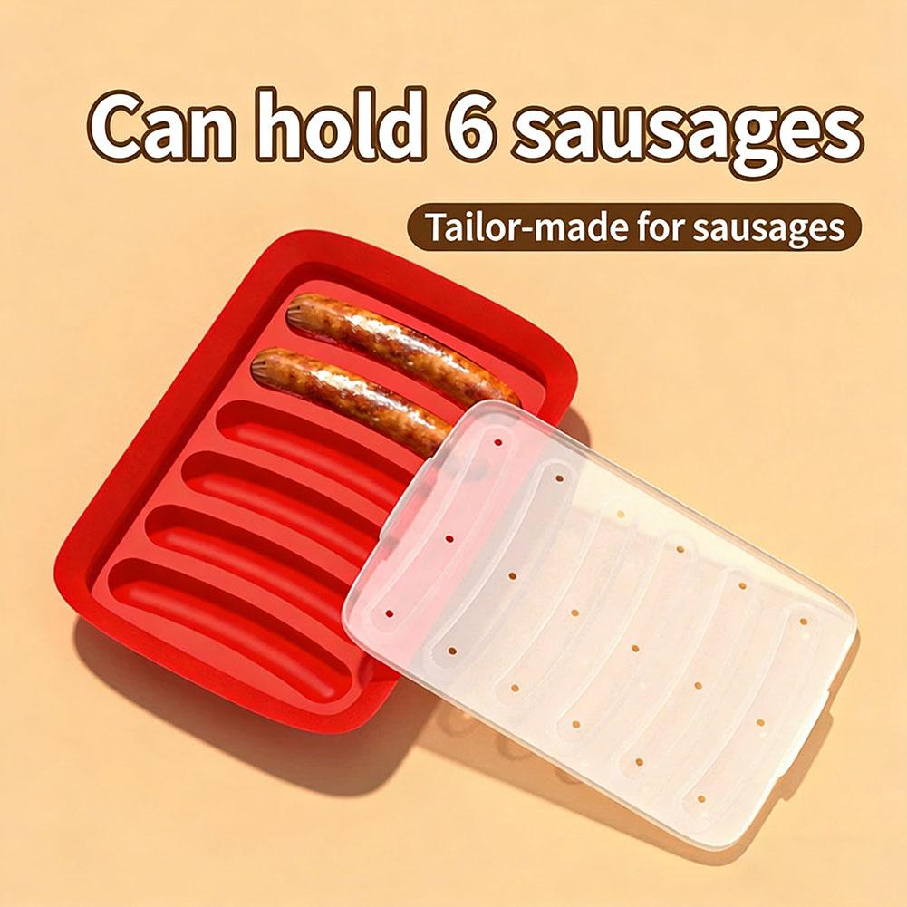 6-Cavity Silicone Sausage Make - đánh giá và giá Baking Kitchen Kids