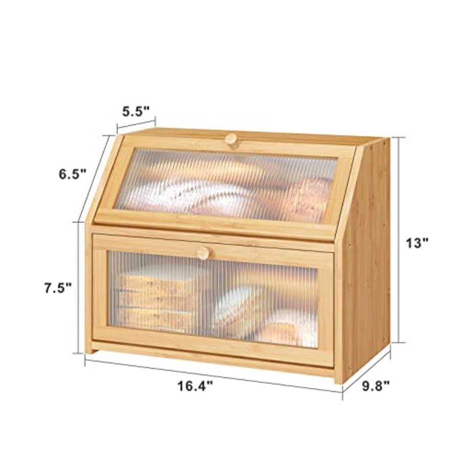 Bread Box for Kitchen Counter  - đánh giá và giá Kitchen Baking Mat