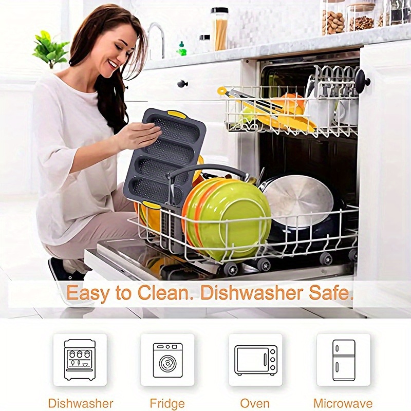 1 baguette baking pan mold, 4  - đánh giá và giá Bread Baking Kitchen Utensils
