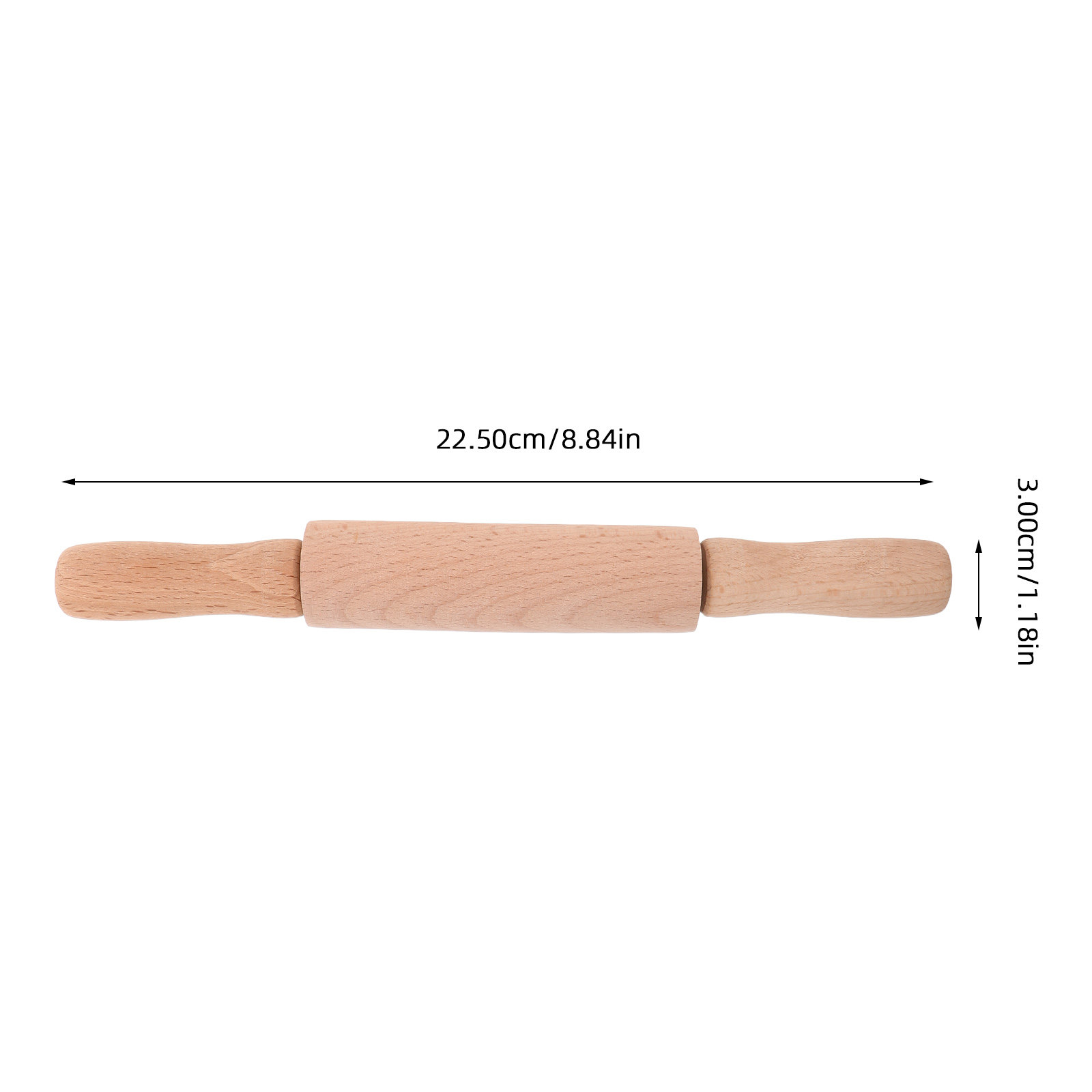 Mini Rolling Pin Wooden Small  - đánh giá và giá Baking Kitchen Kids