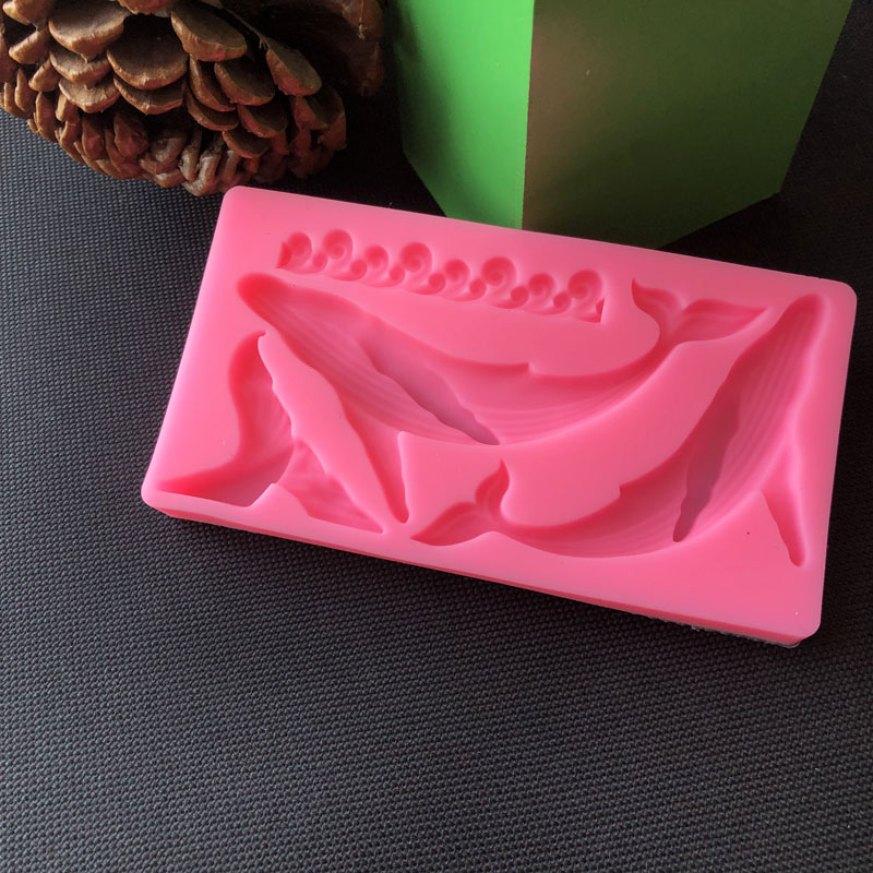 DIY Whale Silicone Mold Ocean  - đánh giá và giá Kitchen Baking Decor