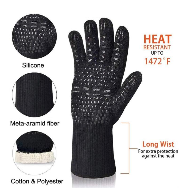 Explosive High Temperature Glo - đánh giá và giá Kitchen Baking Gloves