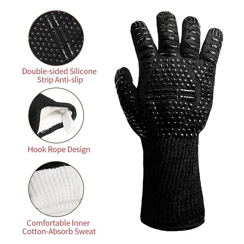 1PC Gloves 800 Degrees Firepro - đánh giá và giá Kitchen Baking Gloves