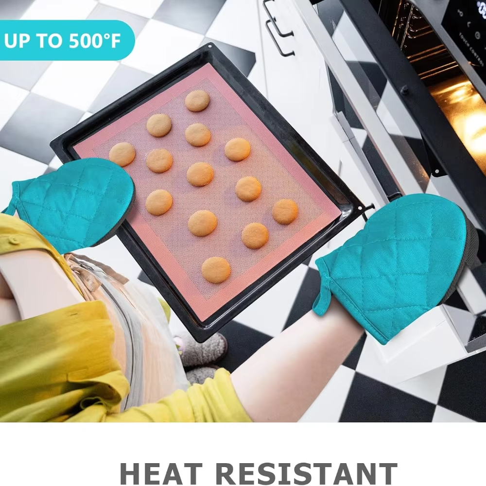 1 Pair Kitchen Oven Gloves Hig - đánh giá và giá Kitchen Baking Gloves
