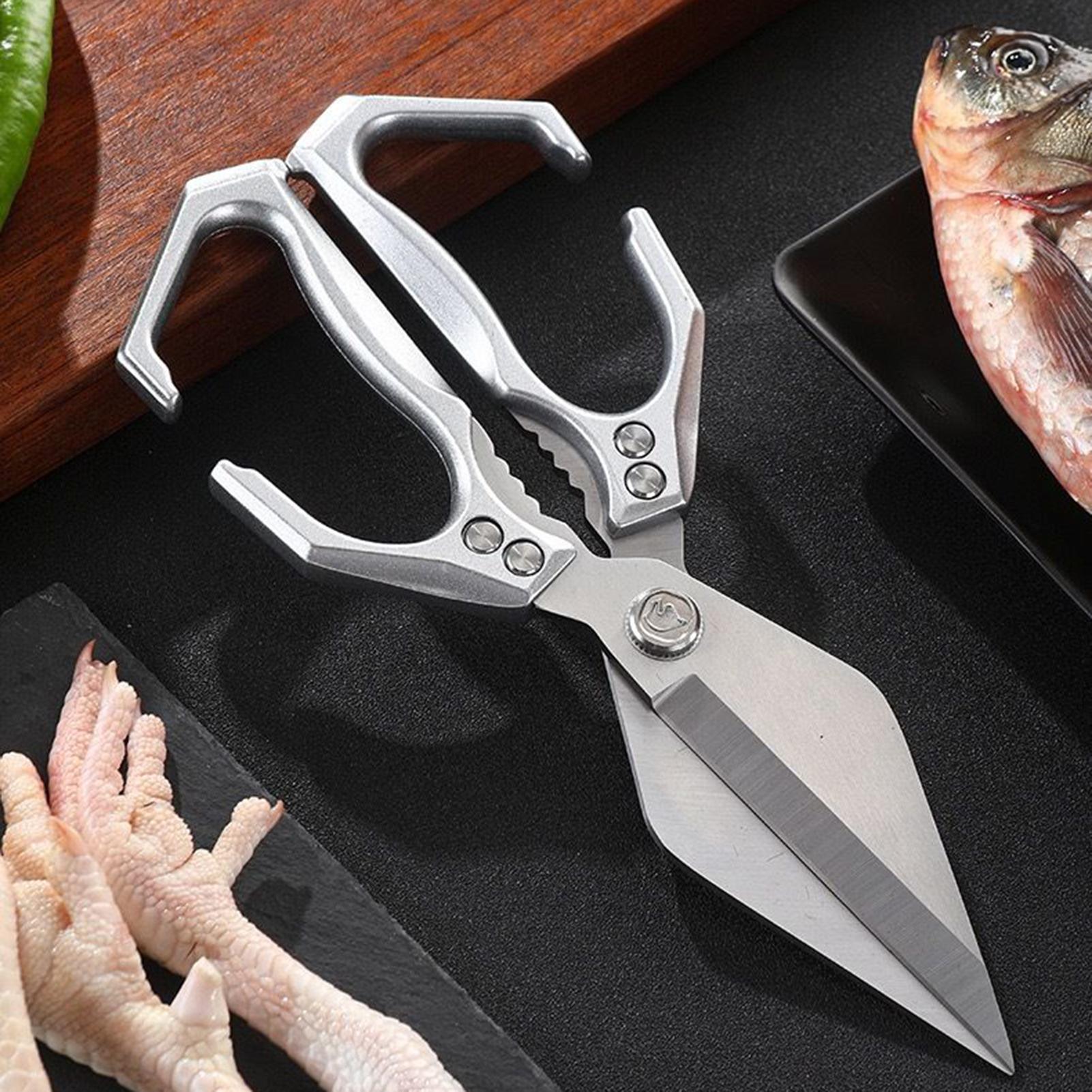 2-in-1 Kitchen Shears Food Pou - đánh giá và giá Kitchen Shears In Baking