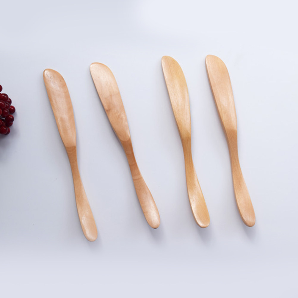 3Pcs Wooden Butter Cutter Natu - đánh giá và giá Kitchen Baking Decor