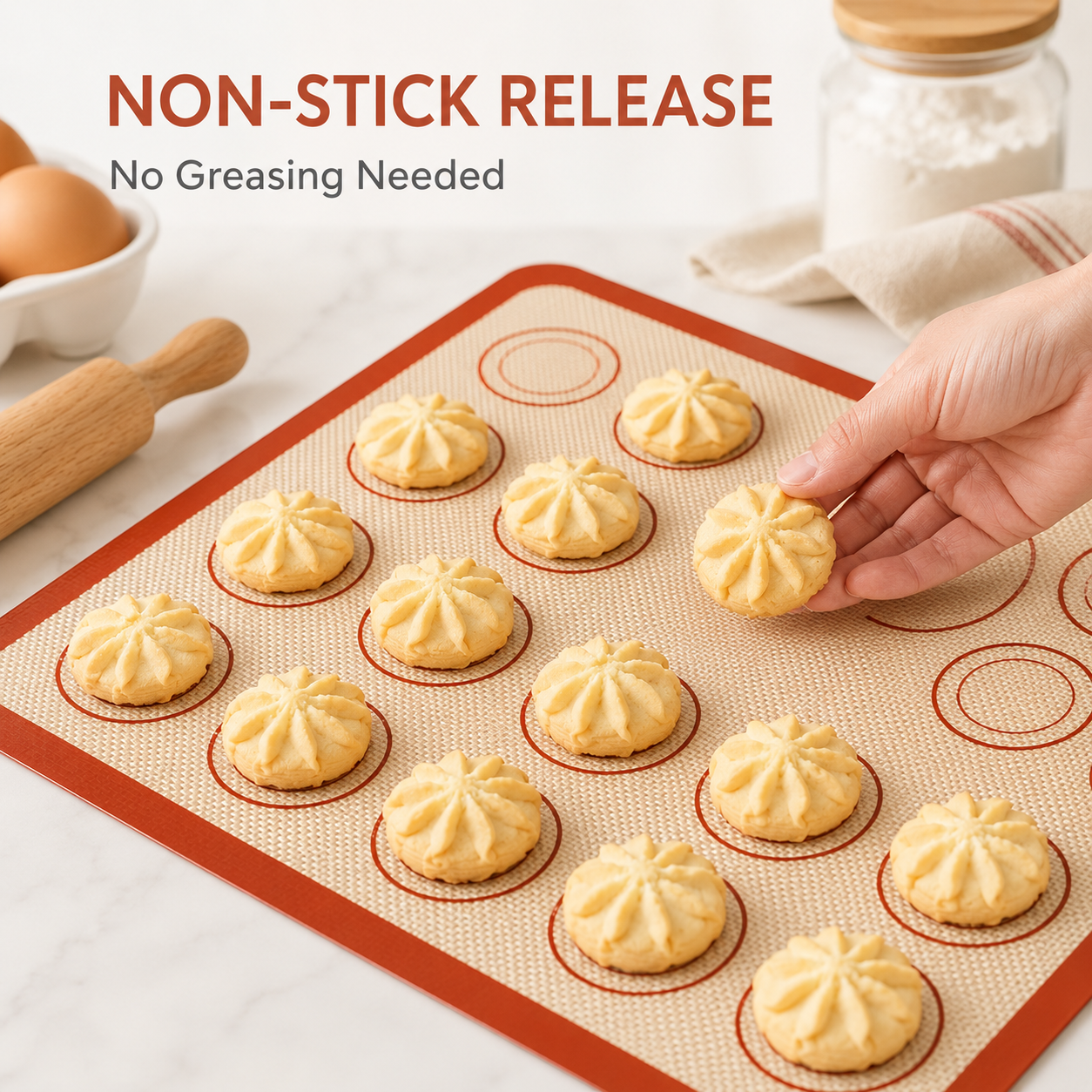 42x30cm Silicone Baking Mat No - đánh giá và giá Kitchen Baking Mat