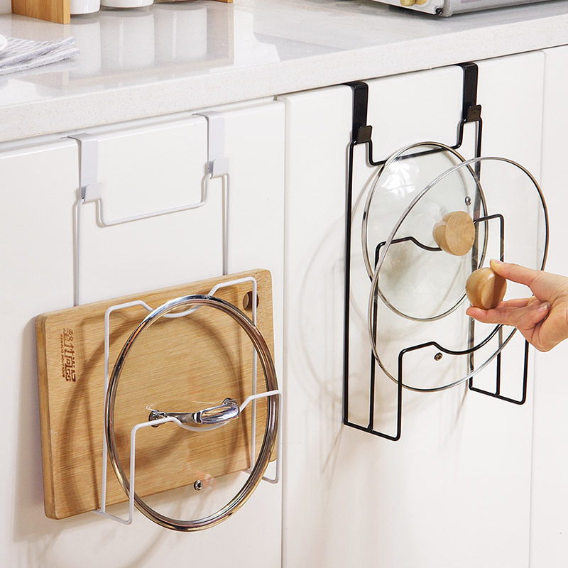 Hanging Pot Lid Rack for Cupbo - đánh giá và giá Kitchen Baking Pan Organizer