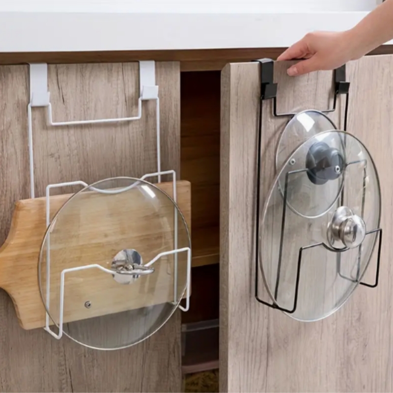 Hanging Pot Lid Rack for Cupbo - đánh giá và giá Kitchen Baking Pan Organizer