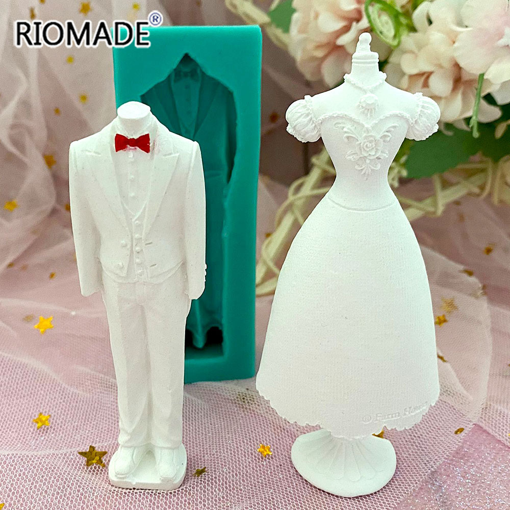 Wedding Dress Silicone Mold Ma - đánh giá và giá Kitchen Baking Decor