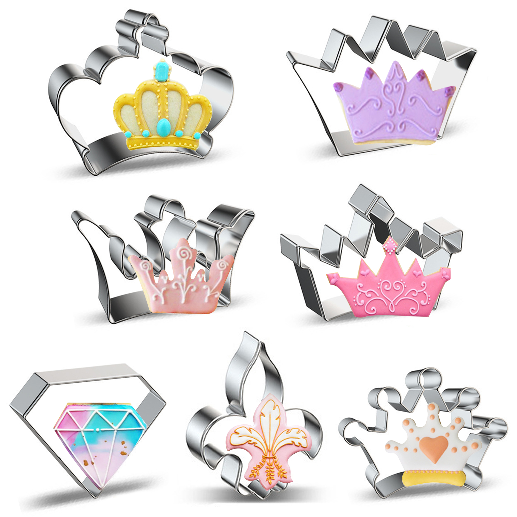 Crown Cookie Cutter Baking Coo - đánh giá và giá Kitchen Baking Decor