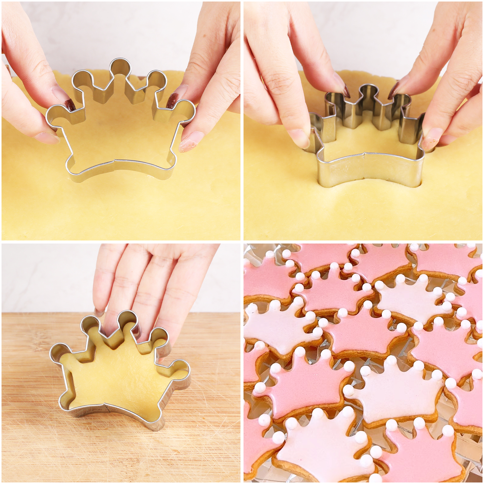 Crown Cookie Cutter Baking Coo - đánh giá và giá Kitchen Baking Decor